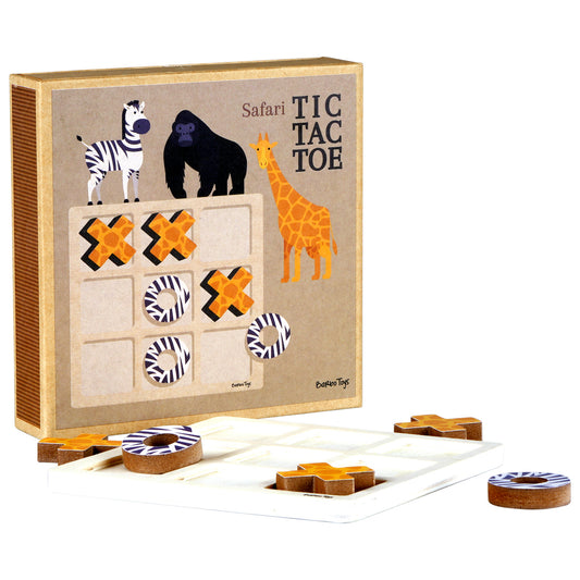 Barbo Safari Tic Tac Toe, kryds og bolle