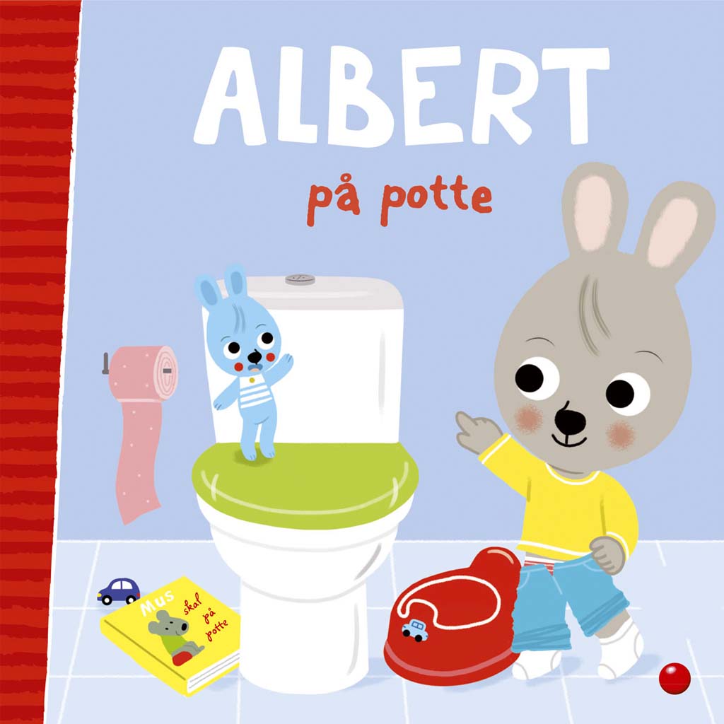 Bog Albert på potte