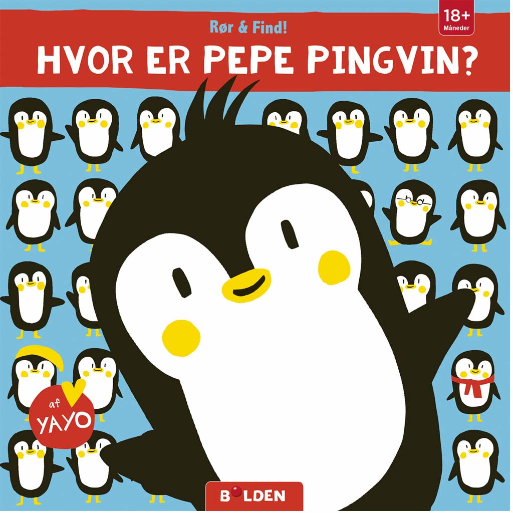 Bog Rør og find: Hvor er Pepe Pingvin?