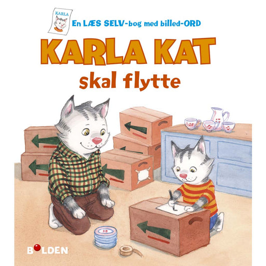 Bog Karla Kat skal flytte