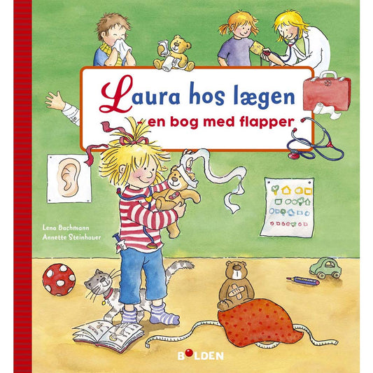 Bog Laura hos lægen - flapborg