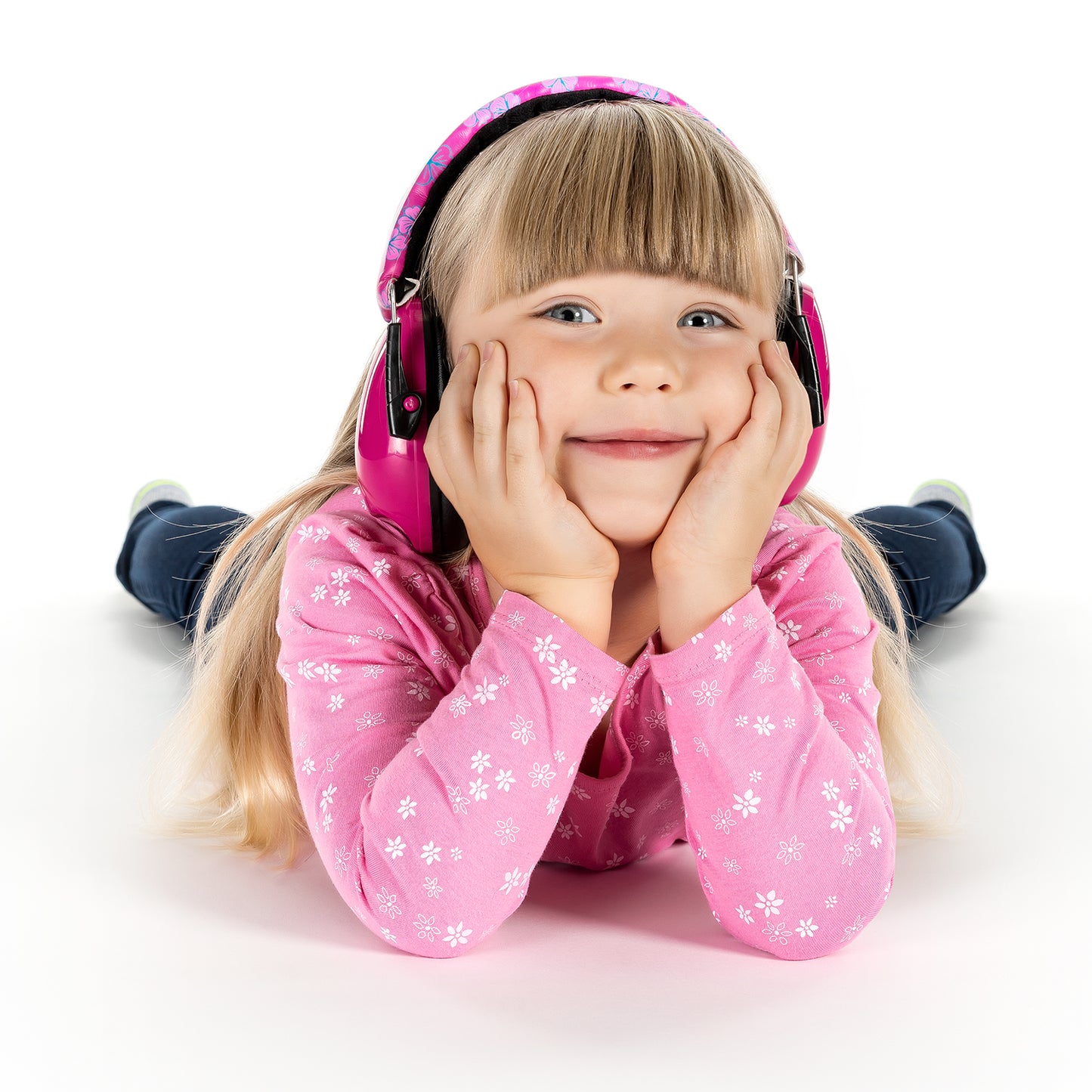Reer høreværn til børn Pink
