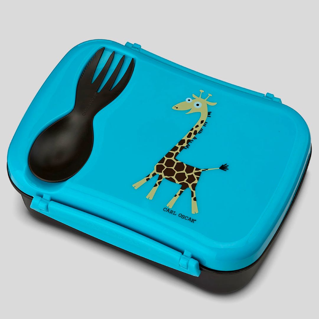 Carl Oscar N'ice BOX, giraffe/blue