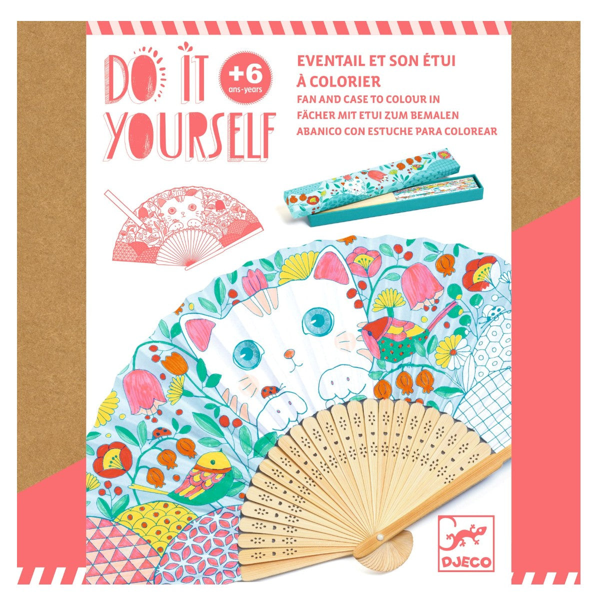 Djeco DIY - Tegn din egen vifte