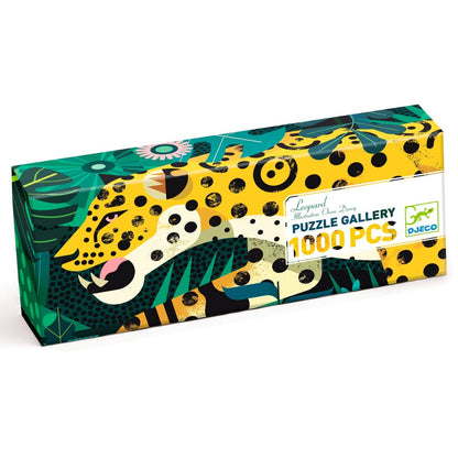 Djeco Galleripuslespil - Leopard, 1000 brikker