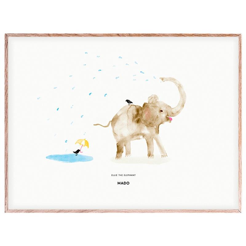 Mado poster 30x40 Ellie the elephant - All About Kids Odense