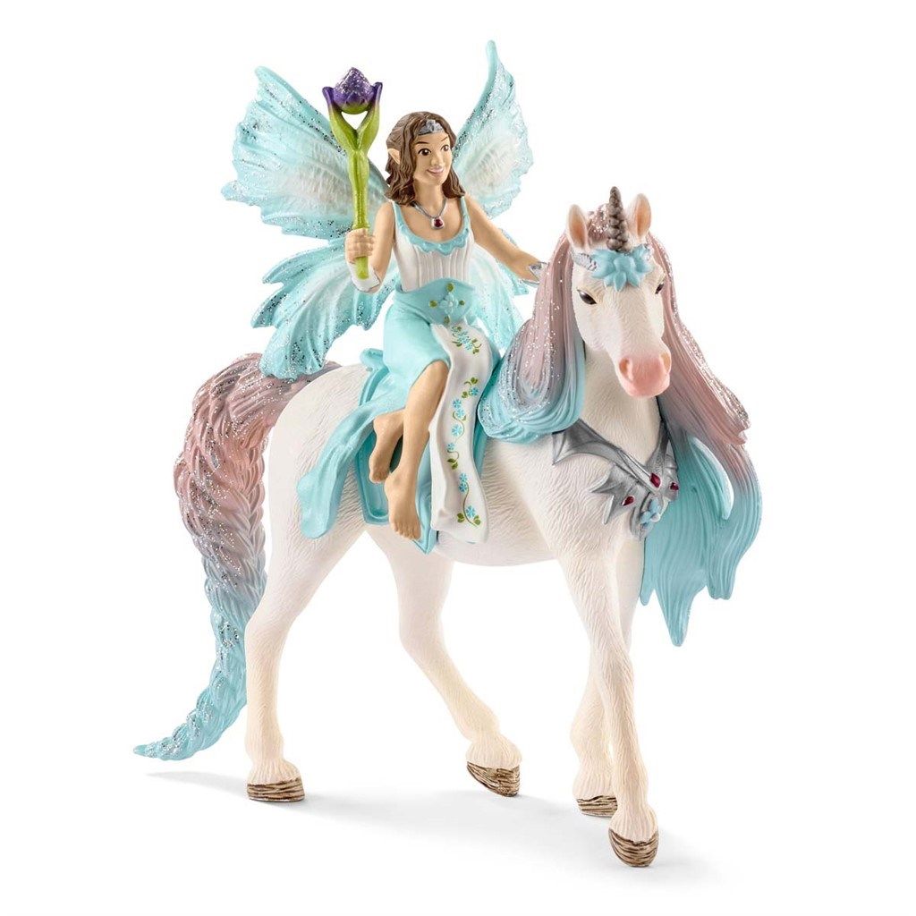 Schleich Fairy Eyela with princess unicorn