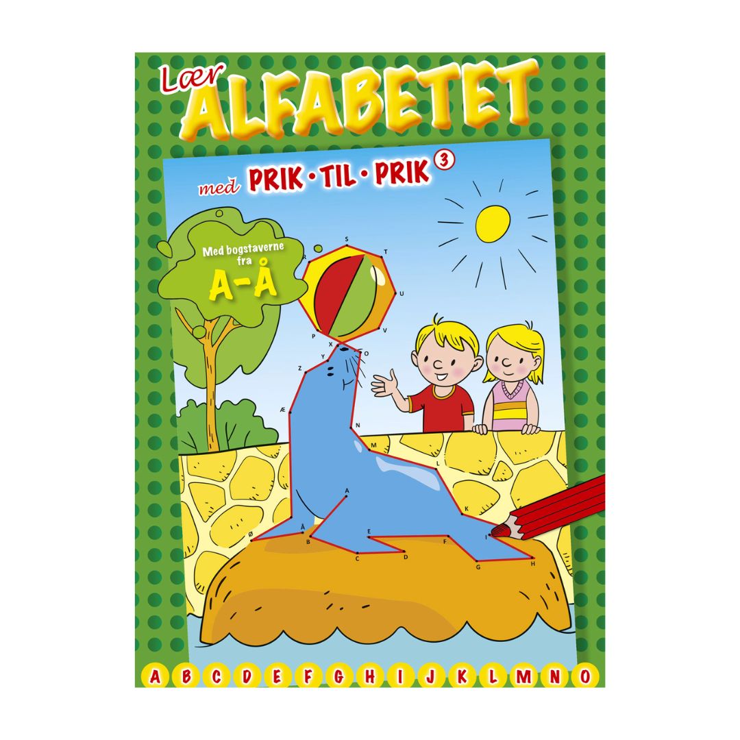 Bog Lær alfabetet med prik til prik - søløve