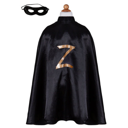 Great Pretenders Zorro kappe & maske 5-6 år