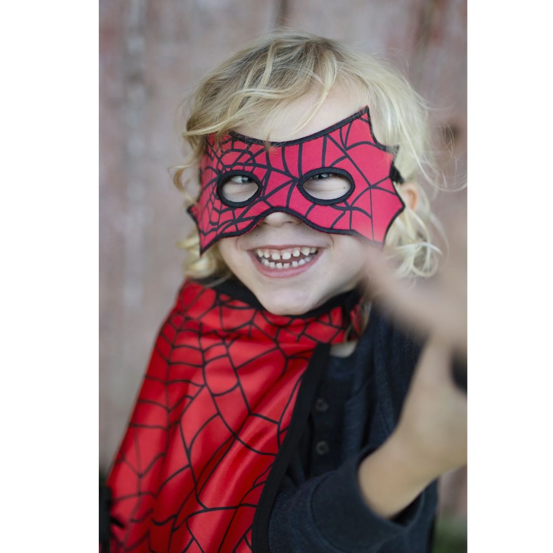 Great Pretenders Spiderman/Batman kappe str. 4-6 år