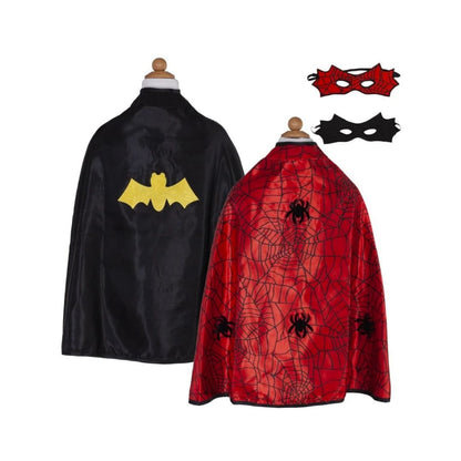 Great Pretenders Spiderman/Batman kappe str. 4-6 år