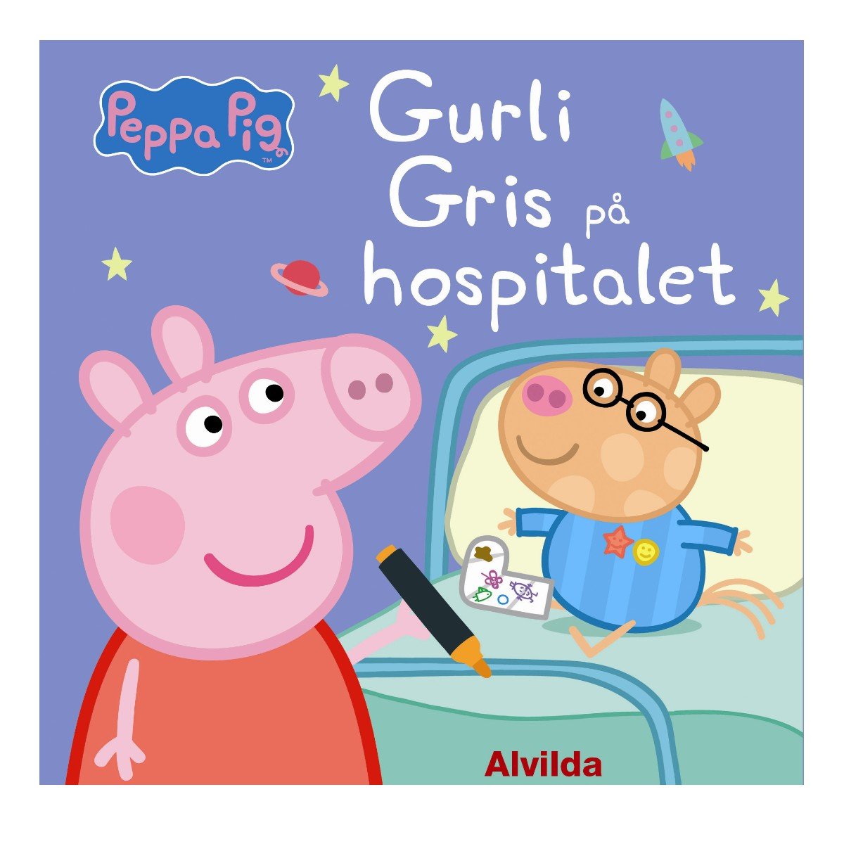 Bog Gurli Gris på hospitalet - All About Kids Odense
