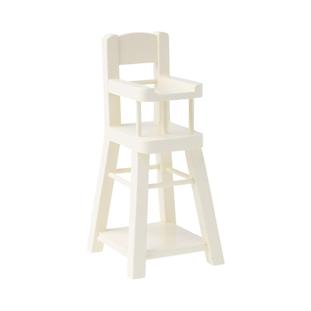 Maileg high chair for micro, white