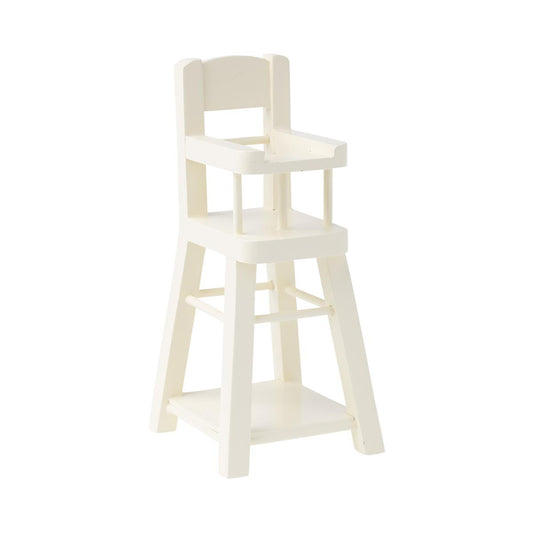 Maileg high chair for micro, white