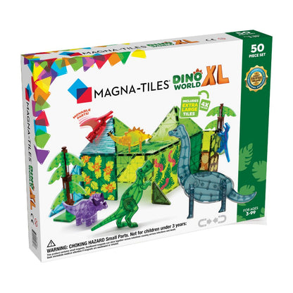 Magna-Tiles Dino world XL, 50 dele
