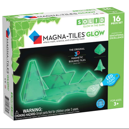 Magna-Tiles Glow in the Dark, 16 dele
