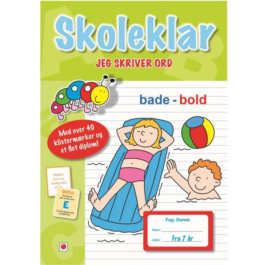 Bog Skoleklar: Jeg skriver ord