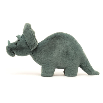 Jellycat Fossilly Triceratops 17cm