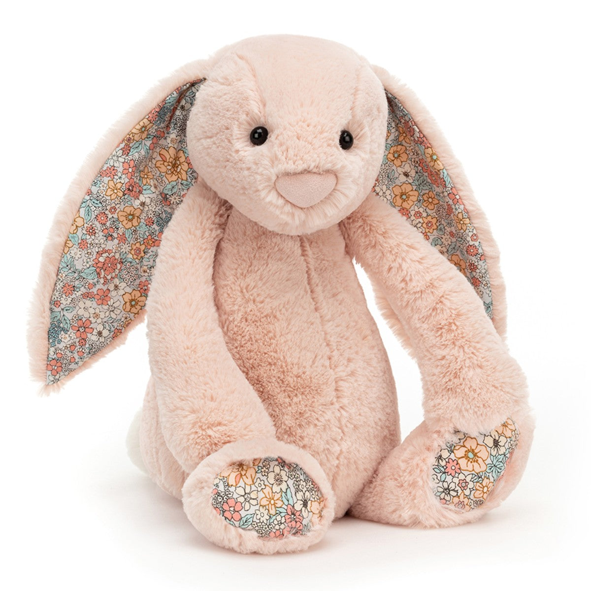 Jellycat Bashful Kanin Blossom, Blush stor 36cm. I Jellycat bamser I All about Kids