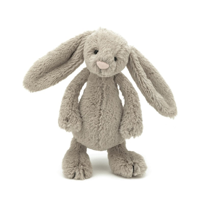 Jellycat Bashful kanin, Beige lille 18cm. I Jellycat bamser I All about Kids