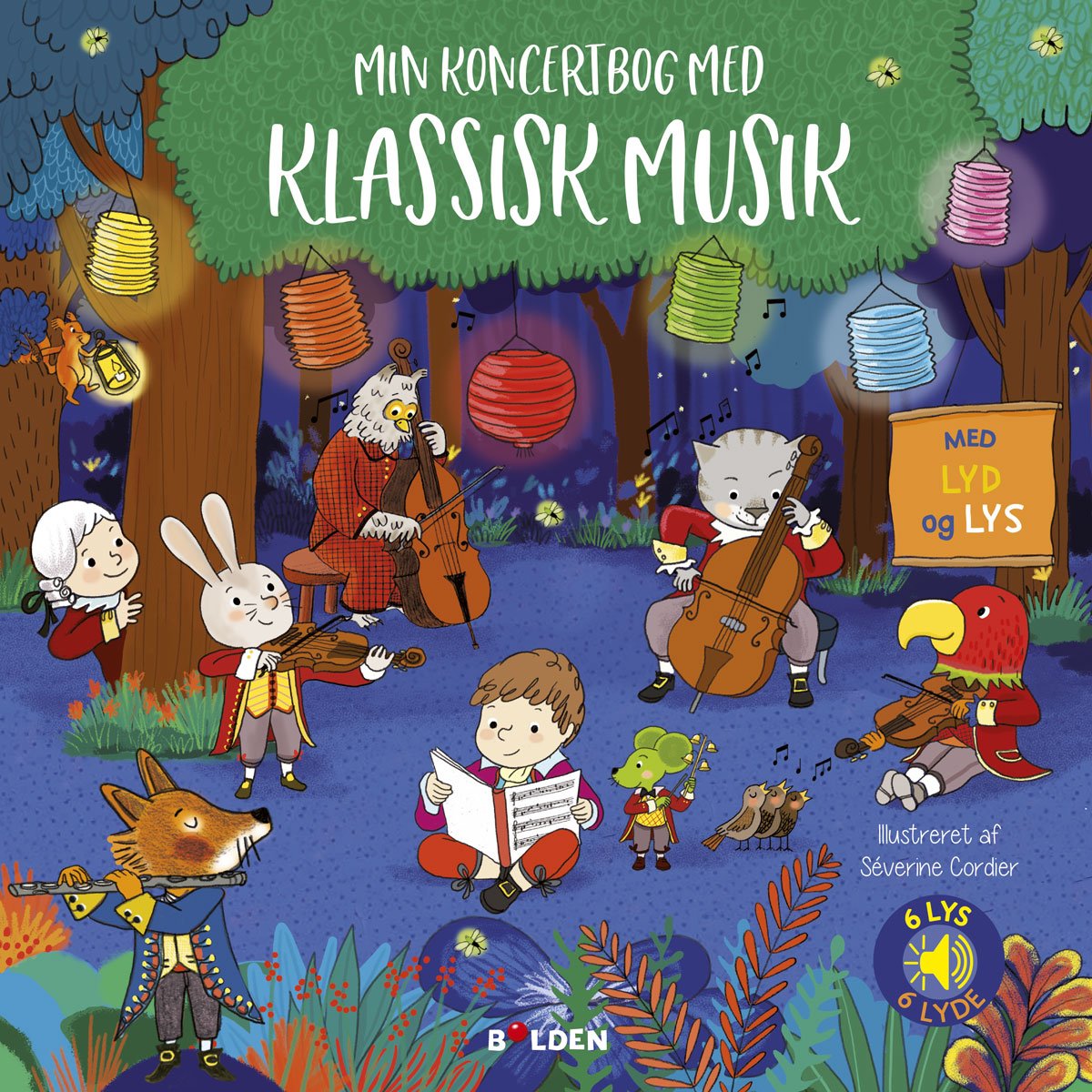 Bog Min koncertbog med klassisk - en bog med lys og lyd - All About Kids Odense