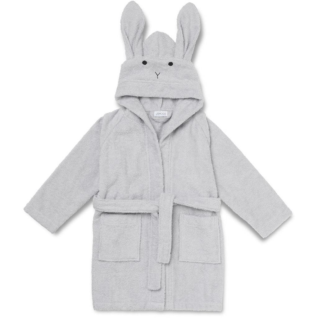 Liewood Lily bathrobe 3-4 dumbo grey - All About Kids Odense