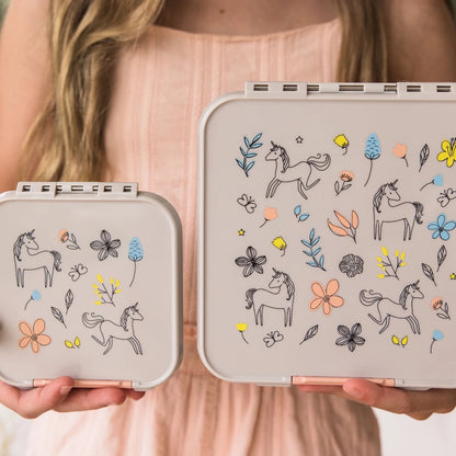 Little Lunch Box 'Bento two', Spring unicorn