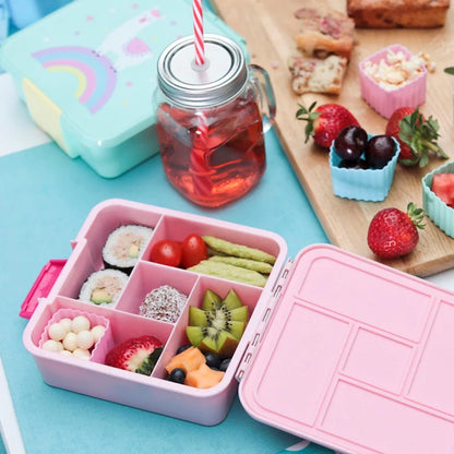 Little Lunch Box 'bento five', blush pink