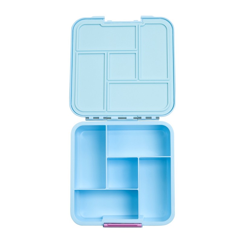 Little Lunch Box 'bento five', sky blue