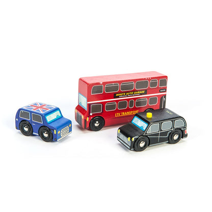 Le Toy Van biler Londonsæt