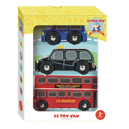 Le Toy Van biler Londonsæt