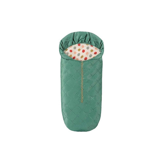 Maileg sovepose til mus, grøn