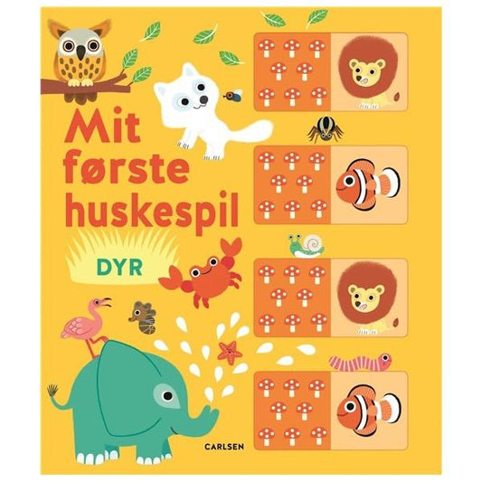 Bog Mit Første huskespil DYR - All About Kids Odense