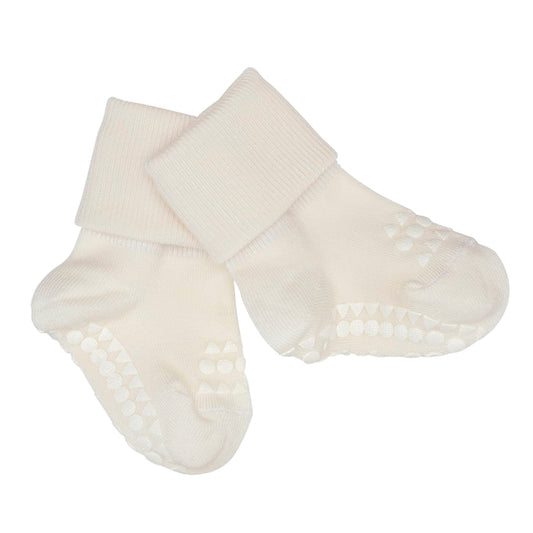 GoBabyGo Bambus non-slip sokker 2-3år - Off white