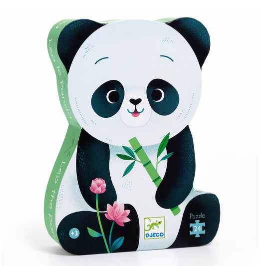 Djeco Silhuetpuslespil Panda, 24 brikker