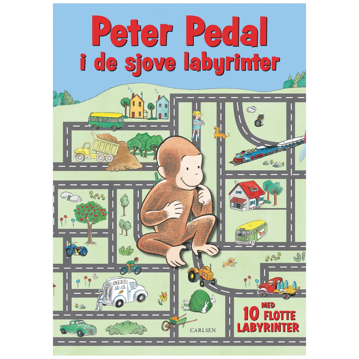 Bog Peter Pedal i de sjove labyrinter