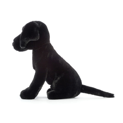 Jellycat DOGS - Pippa sort labrador, 24 cm