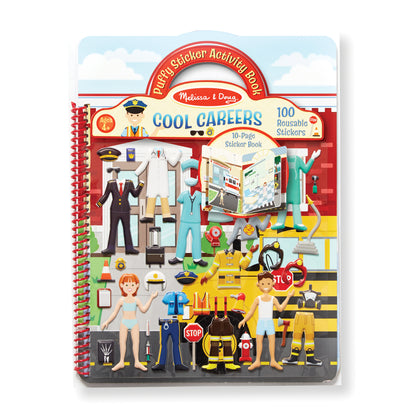 Melissa & Doug puf klistermærker Cool Careers