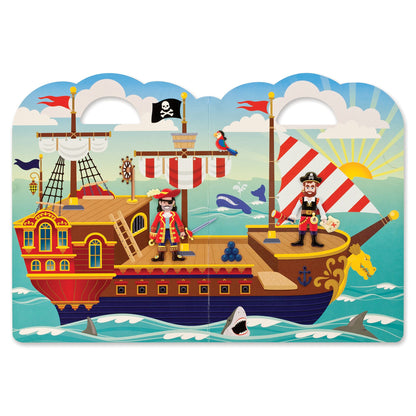 Melissa & Doug puf klistermærker Pirates - All About Kids Odense