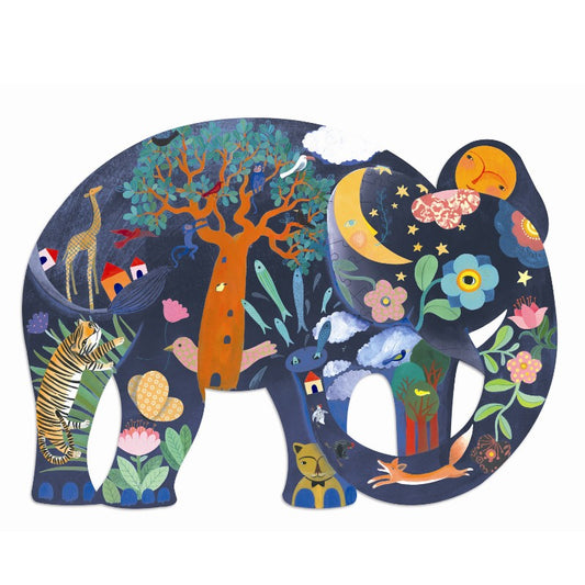 Djeco puslespil 150, Puzz'art Elefant