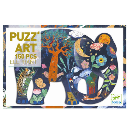 Djeco puslespil 150, Puzz'art Elefant