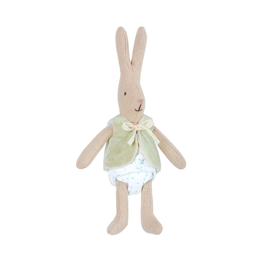 Maileg micro rabbit w/vest