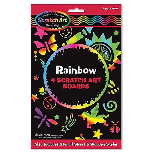 Melissa & Doug scratch art Rainbow