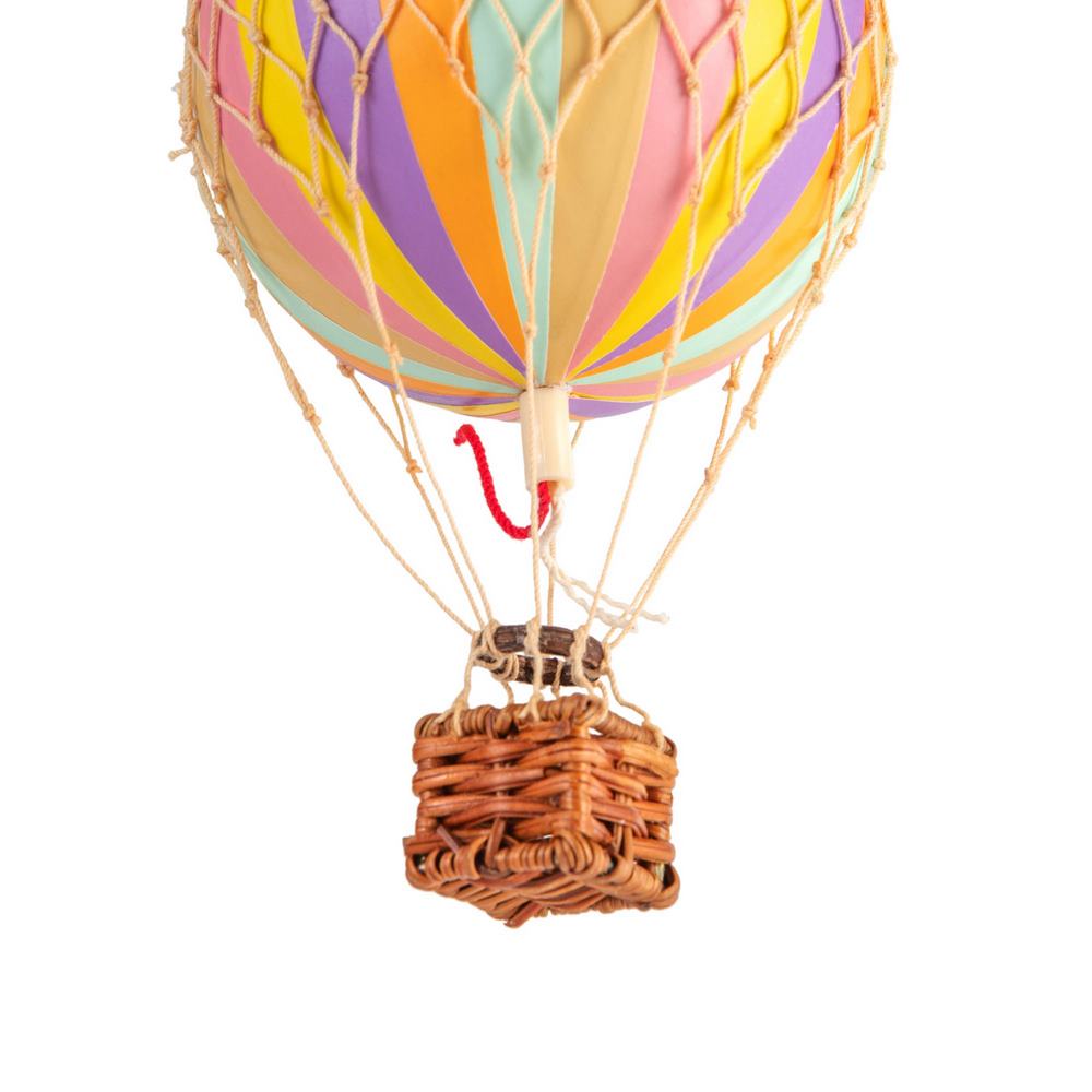 Authentic Models Floating the skies luftballon, 8,5cm. - Rainbow pastel