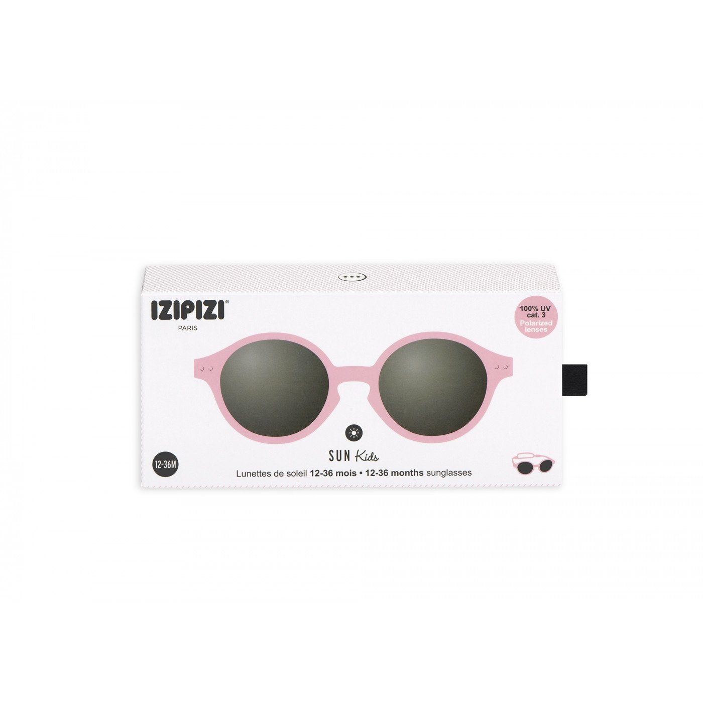 Izipizi solbriller Kids Pastel Pink - All About Kids Odense