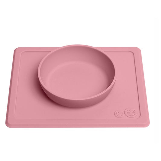 Ezpz happy mini bowl Støvet rosa