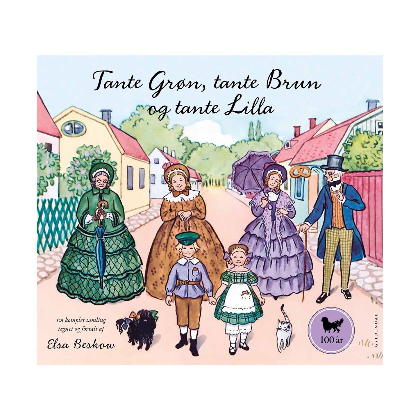 Bog Tante Grøn, tante Brun og tante Lilla - en komplet samling
