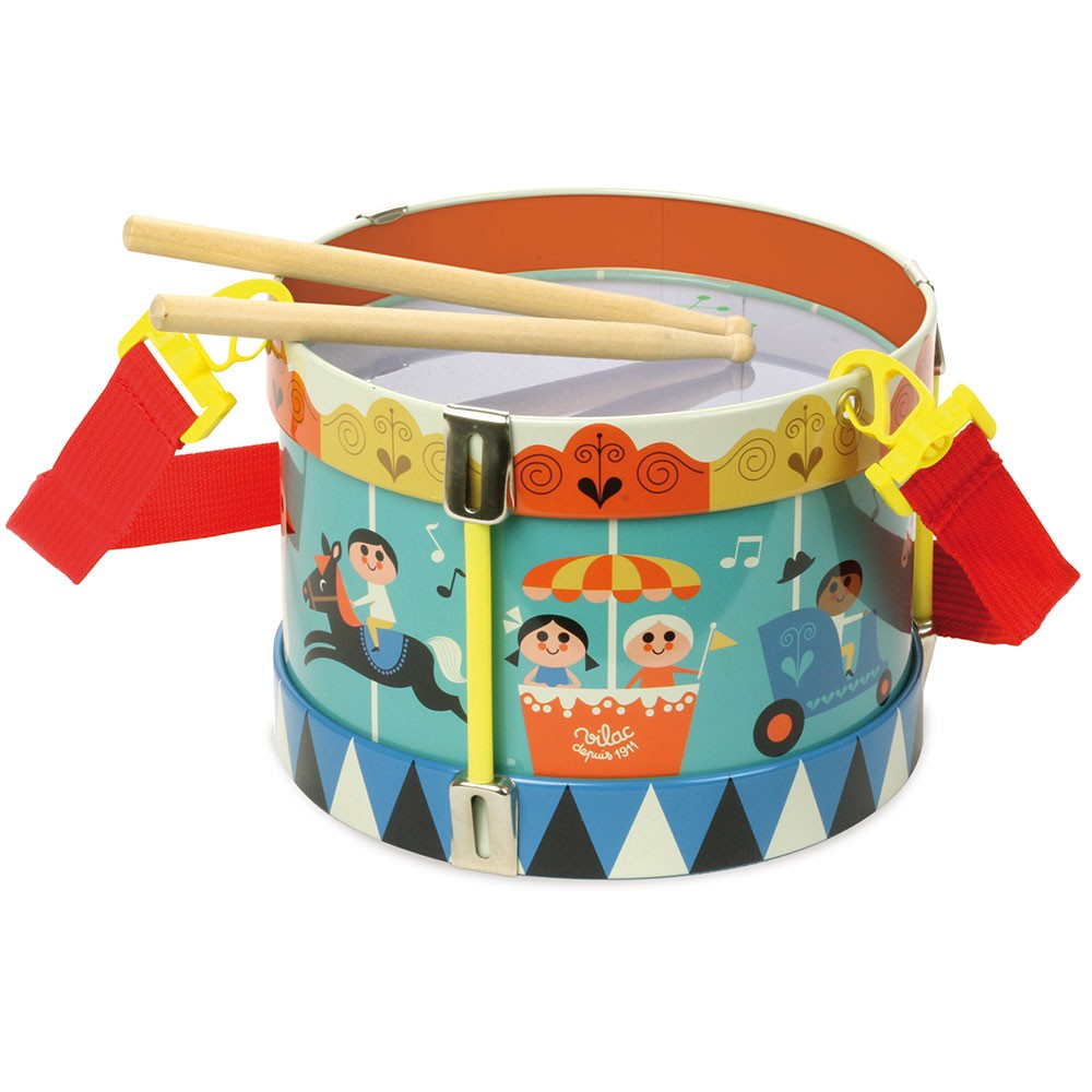 Vilac tromme i metal - All about Kids Odense