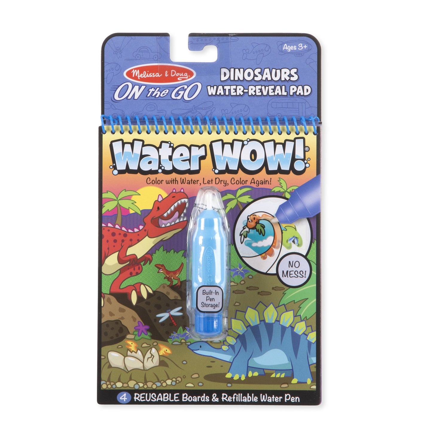 Melissa & Doug water wow Dinosaurs - All About Kids Odense