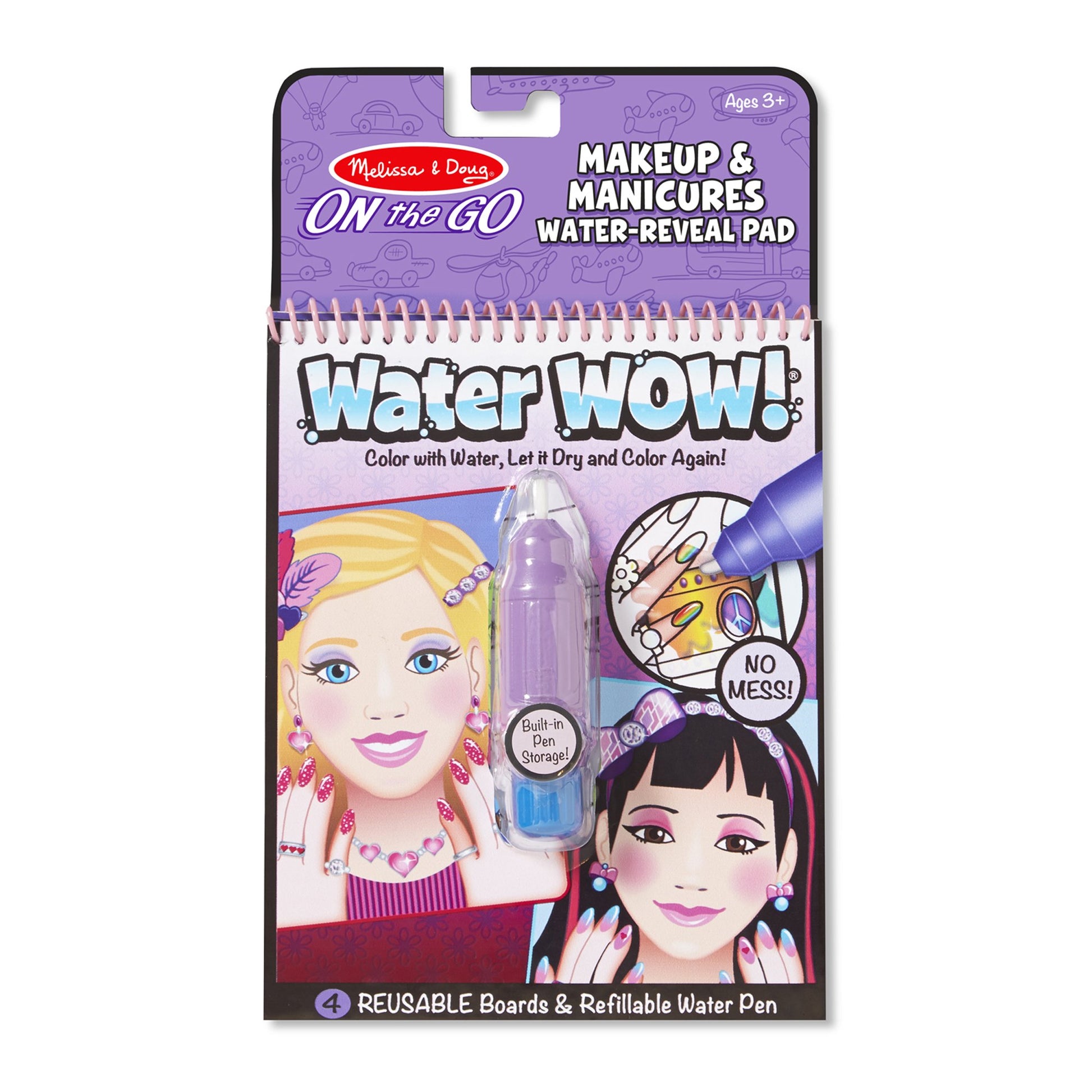 Melissa & Doug water wow Makeup and manicures - All About Kids Odense